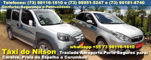 Taxi Trancoso BA (Porto Seguro)  Bahia