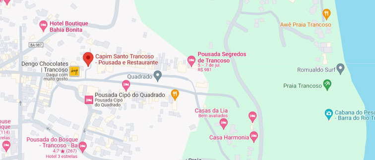 Pousada Capim Santo, Trancoso