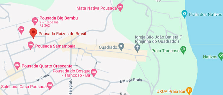 Pousada RAizes do Brasil, Trancoso